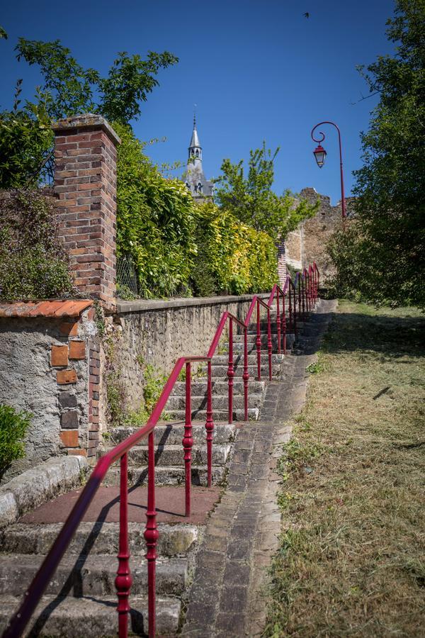 Le Sauvage Hotel Château-Renard Buitenkant foto